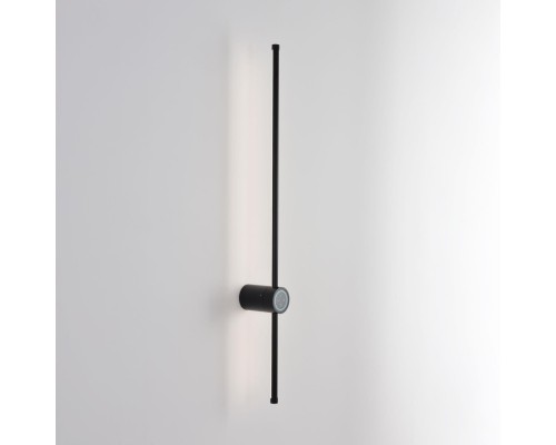 8308/14WL LEDIO черный, металл Настенный светильник с диммером LED 14W 3000K/4000/7000K 220V BRAM