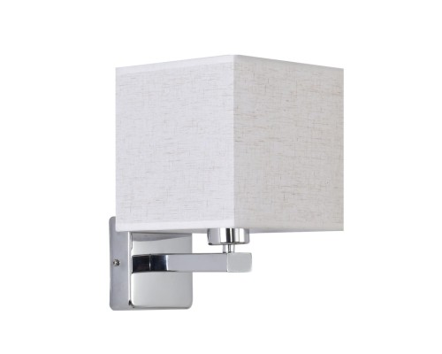 8360/1W CLASSI хром/бежевый металл/текстиль Бра E27 60W 240V NORMAN