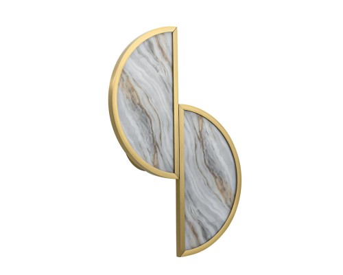 5448/2W L-VISION ODL_EX25 119 Настенный светильник бронзовый/металл/акрил/искусственный мрамор IP20 LED 2*G9 40W 220V TOSCANA