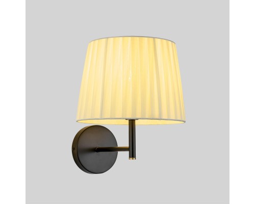 8302/1W MODERNI бронза/черный/бежевый, металл/текстиль Бра E27 1*60W 220V TUNE