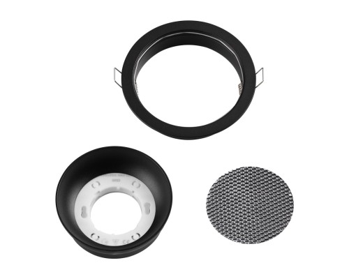 371004 WIR NT25 000 черный Светильник встраиваемый IP20 GX53 12W 220-240V GEMINI