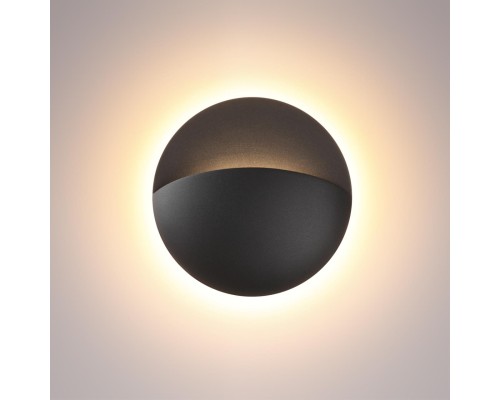 359533 STREET NT25 000 черный Светильник ландшафтный настенный IP54 LED 10W 100-240V 3000К HALO