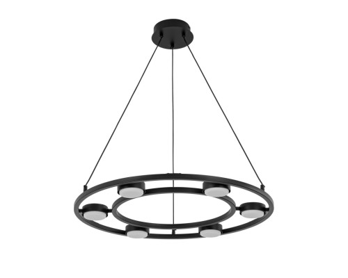 8340/6 MODERNI черный, металл Люстра подвесная GX53 LED 6*7W 220V TORINA