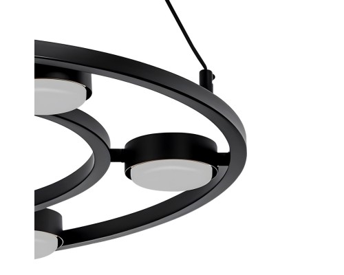 8340/6 MODERNI черный, металл Люстра подвесная GX53 LED 6*7W 220V TORINA