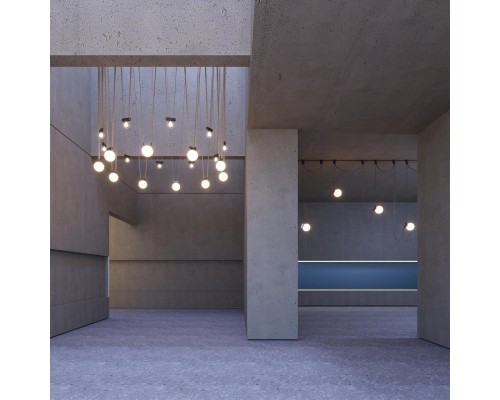 135258 SHINO NT24 088 черный Низковольтный текстильный шинопровод, длина 15м IP20 24V EASY