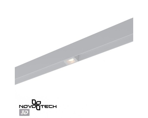 359514 SHINO NT24 128 белый Трековый светильник для низковольтного шинопровода IP20 LED 3W 48V 4000K 120Лм FLUM