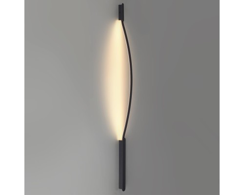 7155/100D HIGHTECH ODL26 Дуговой элемент для инсталяции  черный/cиликон/металл IP20 LED 14W 557Лм 3000K 120° 24V FINO