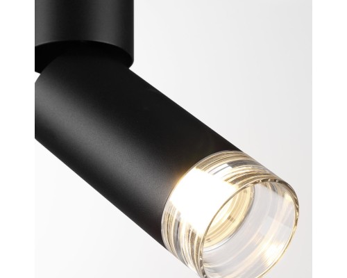 7135/8CL HIGHTECH ODL26 Потолочный светильник черный/металл IP20 LED 8W 640Лм 3000K 24° 220-240V LIGO