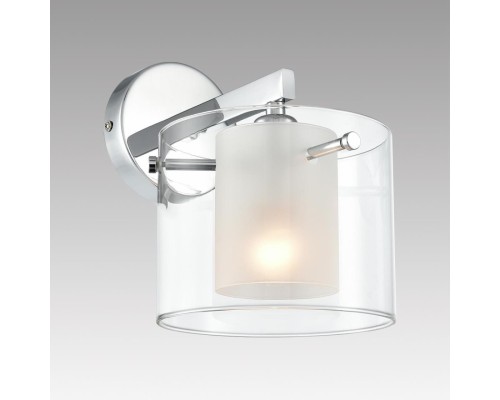 8261/1W MODERNI LN26 металл/стекло, хром/прозрачный Бра E14 1*40W 220V VERDI