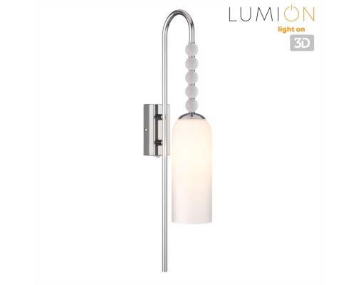 8270/1W NEOCLASSI хром/белый, металл/стекло Бра Е14 1*40W 220V TRACY