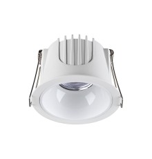 358690 SPOT NT21 207 белый Светильник встраиваемый светодиодный IP20 LED 4000К 10W 100-265V KNOF