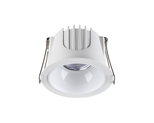 358690 SPOT NT21 207 белый Светильник встраиваемый светодиодный IP20 LED 4000К 10W 100-265V KNOF