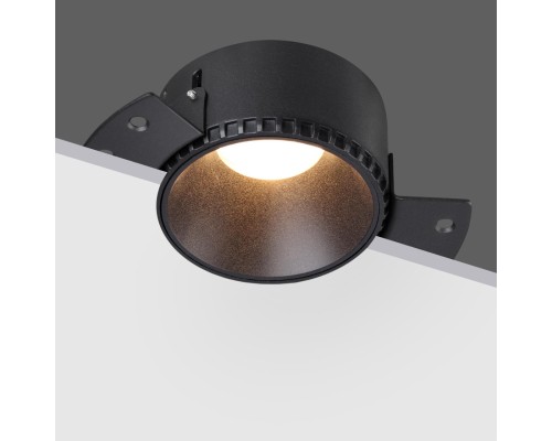 370996 WIR NT25 000 черный Светильник встраиваемый для ГКЛ потолка IP20 GU10 50W 220V NIMBUS