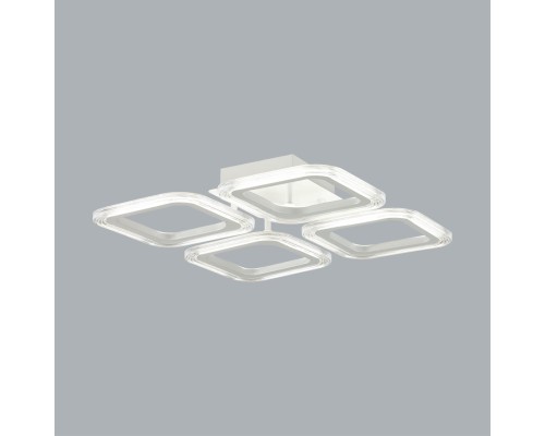 8026/42CL LEDIO LN24 белый/белый, металл/акрил Потолочный светильник с ПДУ LED 42W 3000-6000К 220V KVADRO