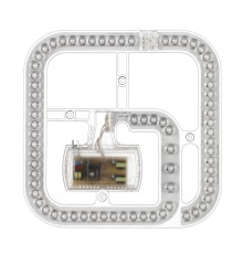 357783 COLOR NT23 Модуль LED 48Вт c ДУ 2.4G /SMART/RGB (NEW) 3000-4200-6300K 225х225 IP20