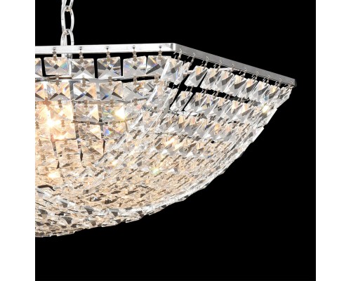 8377/5 NEOCLASSI LN хром/прозрачный, металл/хрусталь Люстра подвесная E27 5*60W 220V AMALIA