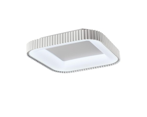 7767/56L AVRA LED SN 039 Светильник металл/белый LED 56Вт+14Вт 3000-6000K 500х500 IP43 пульт ДУ+подсветка SHARMEL