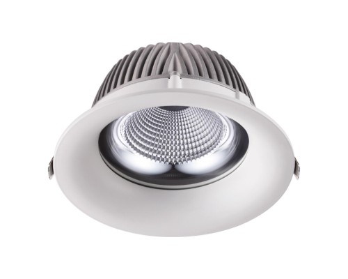 Встраиваемый светодиодный светильник Novotech 358026 Glok белый LED 30 Вт 4100K