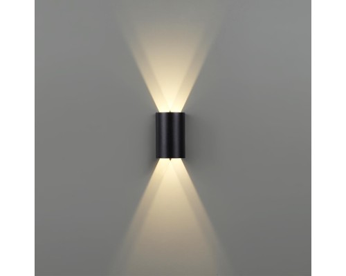 7125/4WL NATURE ODL25 Фасадный светильник черный/металл IP54 LED 5W 115° 100-240V BAR