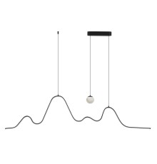 7181/37L HIGHTECH ODL26 Подвесной светильник  черный/алебастр/металл IP20 LED 37W 2600Лм 3000K 120° 220-240V MOONLIGHT