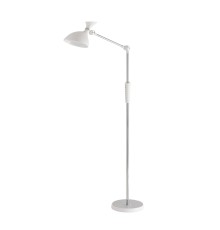 8330/15FL LEDIO белый, металл/пластик Торшер LED 15W 3000/4000/6000K 220-240V ССТ/диммер HORSA