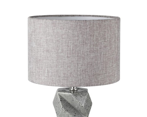 8136/1T MODERNI LN25 000 серый, керамика/текстиль Настольная лампа Е27 1*60W 220V BEINA