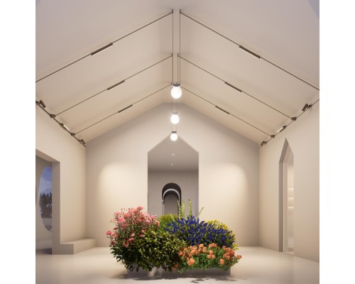 359462 SHINO NT24 099 черный Трековый смарт-светильник для низковольтного шинопровода с двумя режимами работы IP20 LED 12W 24V 3000-6000K EASY