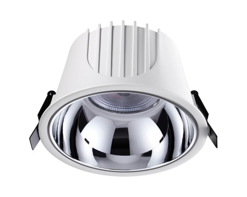 358701 SPOT NT21 207 белый/хром Светильник встраиваемый светодиодный IP20 LED 4000К 40W 100-265V KNOF