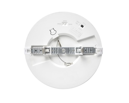 7754/18L MITRA LED SN Светильник пластик/белый LED 18Вт 3000-6500К D225 IP20 CCT/датчик движения NEBULA