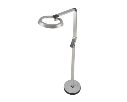 8333/15FL LEDIO серебро, металл/пластик Торшер LED 15W 3000/4000/6000K CCT/диммер/LCD 220-240V GENRI