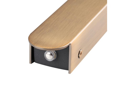 357787BR LEDA ODL26 (Для артикулов 7154) Диммируемый драйвер металл/бронза с выкл. на корпусе IP20 45W 24V 0-1.875 FINO XS