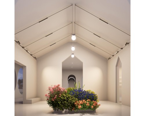 359469 SHINO NT24 102 черный Трековый смарт-светильник для низковольтного шинопровода с двумя режимами работы IP20 LED 12W 24V 3000-6000K EASY