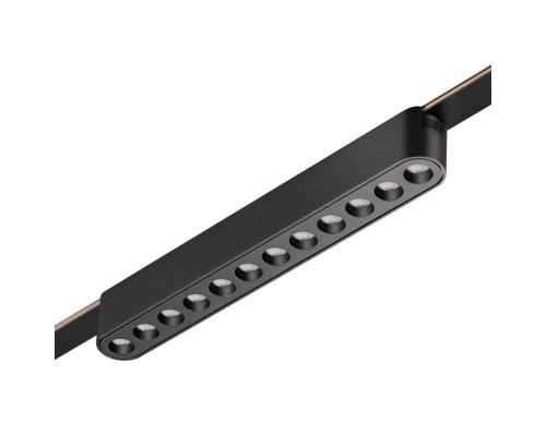 359459 SHINO NT24 098 черный Трековый смарт-светильник для низковольтного шинопровода с двумя режимами работы IP20 LED 12W 24V 3000-6000K EASY