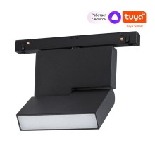 359492 SHINO NT24 138 черный Трековый низковольт. св-к диммир. со сменой цв.температуры, пульт ДУ/Tuya Smart Life IP20 LED 10W 48V 3000-6500K FLUM