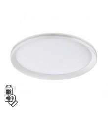 7749/60L MITRA LED SN Светильник металл/PMMA/белый LED 60Вт 3000-6000К D386 IP20 пульт ДУ BETA