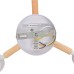8306/3C COMFI белый, металл/дерево Светильник потолочный GX53 LED 3*7W 220V VUDI