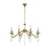 8319/8 CLASSI шампань/прозрачный, металл/хрусталь Люстра E14 8*40W 220V SEVERINA