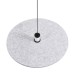 8295/11AL LEDIO черный/светло-серый/темно-серый, металл/фетр/акрил Подвес LED 11W 3000K 220V FELTA