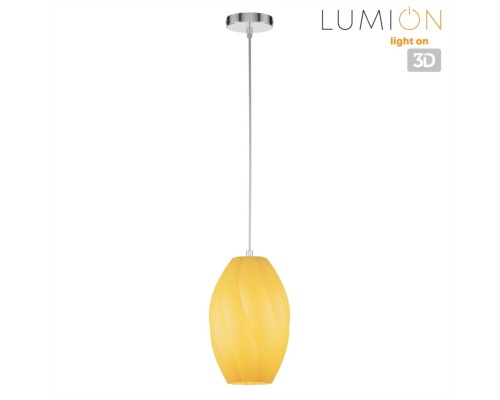 8291/1A MODERNI хром/кремовый, металл/стекло Подвес E27 1*60W 220V TIDE