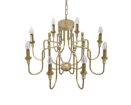 8318/8 CLASSI LN26 шампань/металл Люстра E14 8*40W 220V SUANA