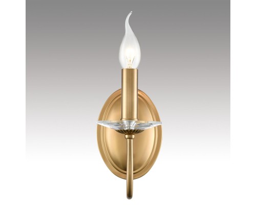 8033/1W CLASSI LN26 металл/стекло, медь/прозрачный Бра E14 1*40W 220V INCANTO