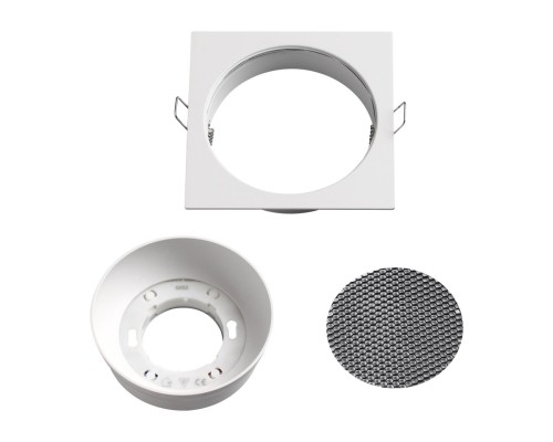 371005 WIR NT25 000 белый Светильник встраиваемый IP20 GX53 12W 220-240V GEMINI