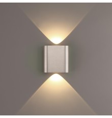 7106/2WL HIGHTECH ODL26 Настенный светильник светильник матовый никель/металл IP20 LED 2W 3000K 220V MAGNUM