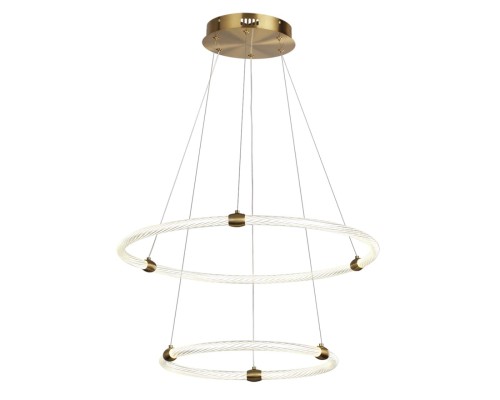 8010/50L LEDIO LN25 золото/прозрачный металл/акрилл Подвесной светильник LED 50W 220V 4000K TWINKLE