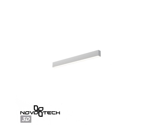 359602 OVER NT25 000 белый Светильник линейный светодиод. с переключ. цв. температуры IP20 LED 20W 220-240V 3000К\4000К\6000К FATTO