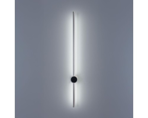 8310/14WL LEDIO серебро, металл/силикон Настенный светильник с диммером LED 14W 3000/4000/7000K 220V BRAM