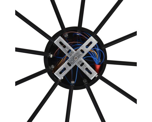 8344/12C COMFI черный, металл Люстра GX53 LED 12*7W 220V TORINA