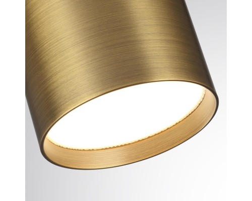 7128/8CL HIGHTECH ODL26 Потолочный светильник бронза/металл IP20 LED 8W 480Лм 3000K/4000K/6000K 120° 220-240V OBEN