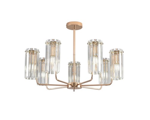 8347/7 CLASSI золото/прозрачный, металл/хрусталь Люстра потолочная E14 7*40W 220V FAVLA