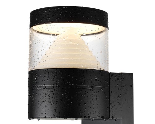 7140/20WL NATURE ODL25 Настенный светильник черный/металл IP54 LED 20W 652Лм 245° 3000K 85-265V HULK